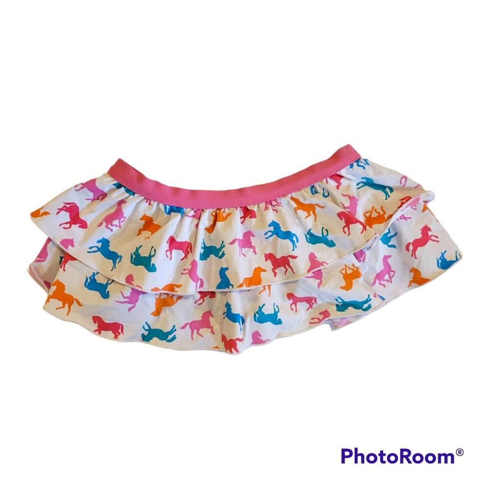 Garnet Hill horse swim skirt